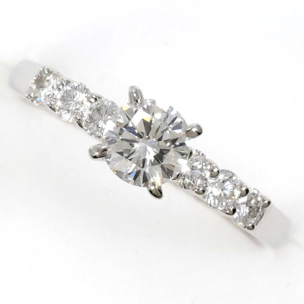【通常価格より35%OFF】【素材】 PT900/プラチナ【石目】 天然ダイアモンド 0.49ct 0.34ctクラリティー：VVS2 カラー：G カット：Good【総重量】 約3.9g【サイズ】 約