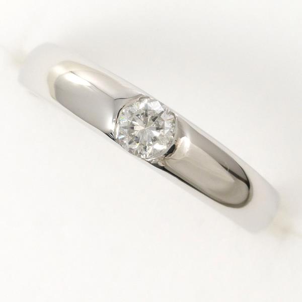 【通常価格より40%OFF】【素材】 PT900/プラチナ【石目】 ダイヤ 0.18ct 【総重量】 約4.5g【サイズ】 約6.5号【最大幅】 約4mm【サイズ直し】 不可【付属品】 なし【商品の状
