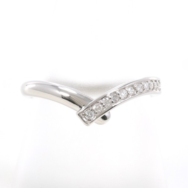 【通常価格より15%OFF】【素材】 PT900/プラチナ【石目】 ダイヤ 0.10ct 【総重量】 約3.0g【サイズ】 約12.5号【最大幅】 約7mm【サイズ直し】 不可【付属品】 なし【商品の