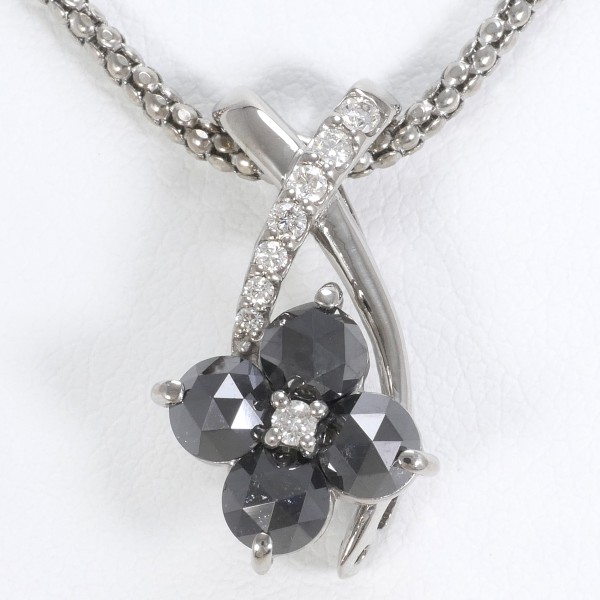 【通常価格より10%OFF】【素材】 K18/ホワイトゴールド【石目】 天然ダイアモンド 2.86ct 天然ダイアモンド 0.10ct 【総重量】 約7.3g【サイズ】 トップ：全長 約20×10mm
