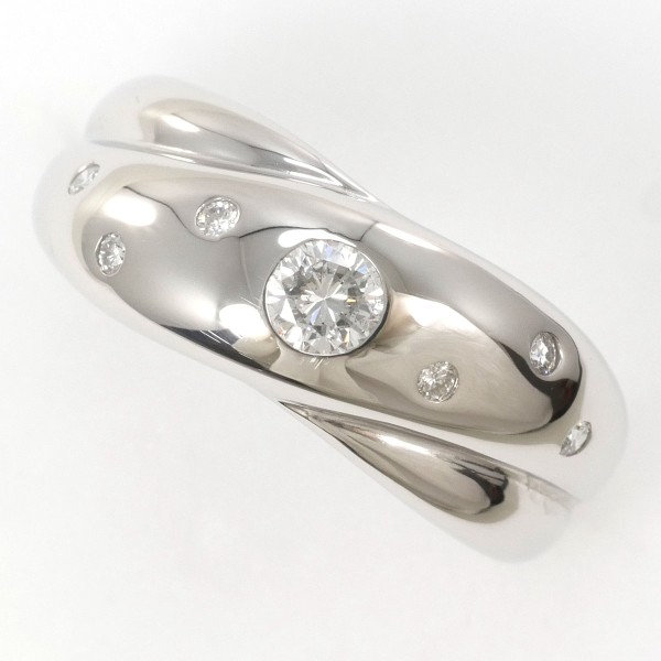 【通常価格より15%OFF】【素材】 PT900/プラチナ【石目】 ダイヤ 0.20ct 【総重量】 約5.6g【サイズ】 約9号【最大幅】 約7mm【サイズ直し】 不可【付属品】 なし【商品の状態】