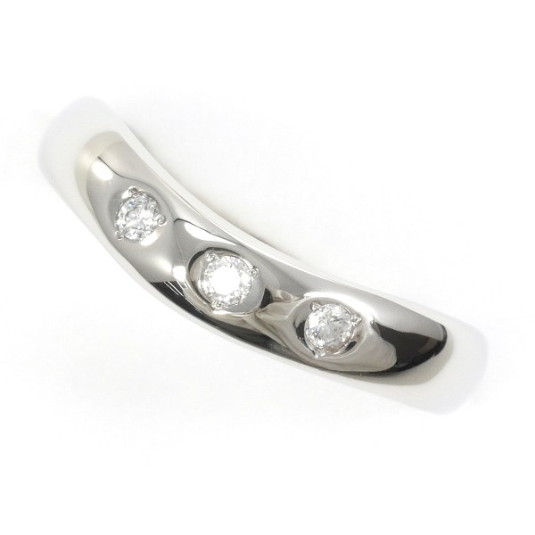 【通常価格より15%OFF】【素材】 PT950/プラチナ【石目】 ダイヤ 0.05ct 【総重量】 約3.8g【サイズ】 約7号【最大幅】 約3mm【サイズ直し】 不可【付属品】 なし【商品の状態】