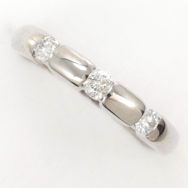 【通常価格より10%OFF】【素材】 K14/ホワイトゴールド【石目】 ダイヤ 0.20ct 【総重量】 約1.7g【サイズ】 約10号【最大幅】 約3mm【サイズ直し】 不可【付属品】 なし【商品の
