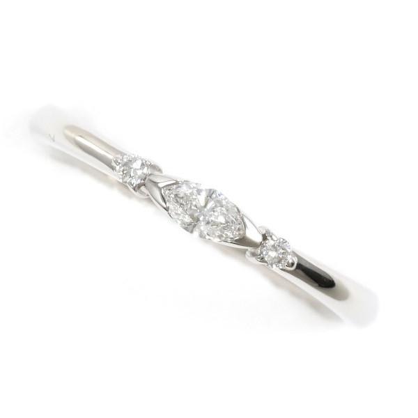 【通常価格より10%OFF】【素材】 PT950/プラチナ【石目】 ダイヤ 0.09ct 【総重量】 約2.5g【サイズ】 約9号【最大幅】 約2mm【サイズ直し】 不可【付属品】 なし【商品の状態】