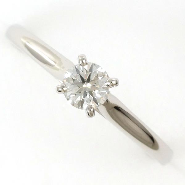 【通常価格より25%OFF】【素材】 PT950/プラチナ【石目】 ダイヤ 0.23ct クラリティー：VVS2 カラー：F カット：Excellent【総重量】 約2.4g【サイズ】 約8.5号【最