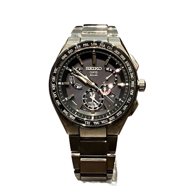 【通常価格より10%OFF】ブランド:セイコー品名:アストロン型番:SBXB123・8X53-0AV0-2シリアル:7N0889ムーヴメント:電波ソーラー材質:セラミック×チタニウムサイズ:ケース幅×